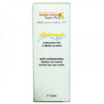 Crema lejera pentru ochi Apidermin - 10 ml