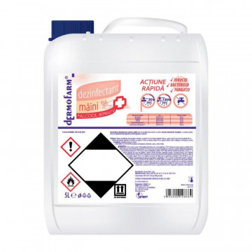 Dermofarm Dezinfectant Maini cu Alcool 80% - 5 L