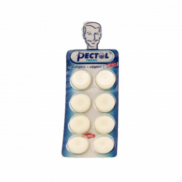 Dropsuri pectol eucalipt si vitamina C - 8 buc