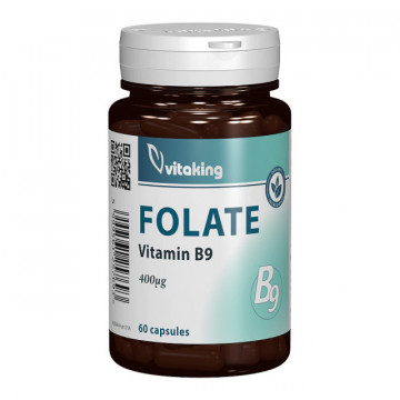 Folat organic 400mcg - 60 cps