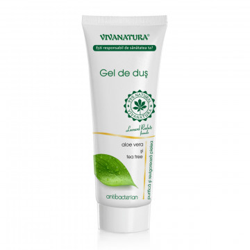 Gel de dus cu Aloe Vera si Tea-Tree - 250 ml Vivanatura