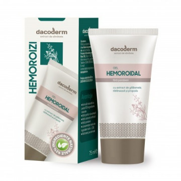 Gel hemoroidal Dacoderm - 75 ml