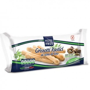 Grissini rustice cu seminte de in - 100 g - NutriFree