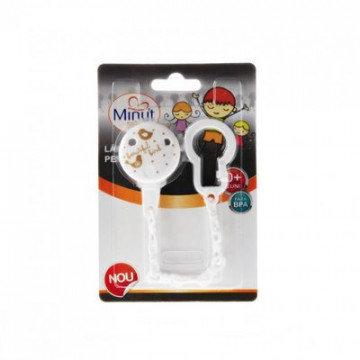 Lant suzeta Minut Baby Plastic 0+