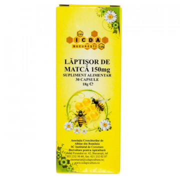 Laptisor de matca 150 mg - 30 cps