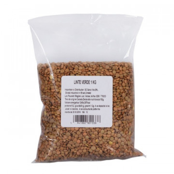 Linte verde intreaga - 1000g