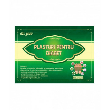 Plasturi pentru diabet - 16 buc