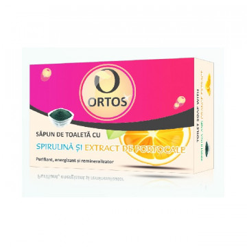 Sapun cu Spirulina Si Portocale - 100 g