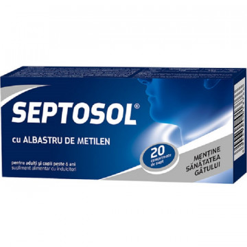 Septosol Albastru de metilen - 20 cpr