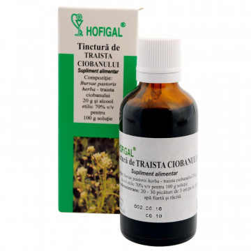 Tinctura de Traista Ciobanului Hofigal - 50 ml