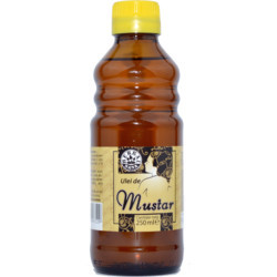 Ulei de mustar presat la rece - 250 ml Herbavit
