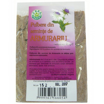 Armurariu pulbere - 40 g Herbavit