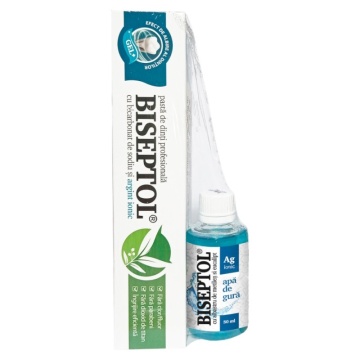 BiSeptol Pasta de dinti - 75 ml + Apa de gura - 50 ml