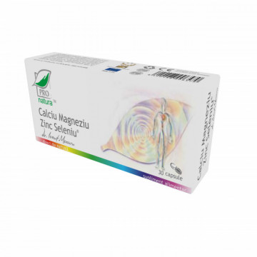 Calciu Magneziu Zinc Seleniu - 30 cps