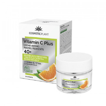 Crema antirid pentru fermitate vitamin C Plus 40+ - 50 ml