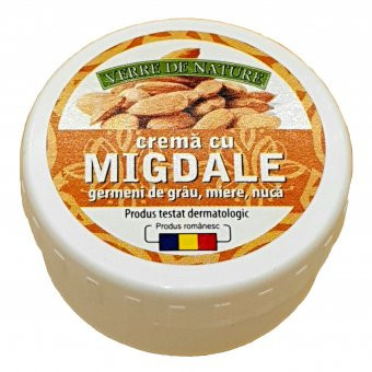 Crema cu migdale, germeni de grau, nuca si miere de albine - 20 g