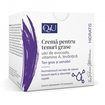 Crema pentru ten gras, cu levantica - 50 ml