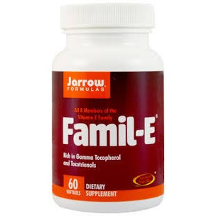 Famil-E (Vitamina E) - 60 capsule gelatinoase moi - Jarrow Formulas