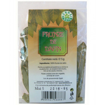 Frunze de dafin - 5 g Herbavit