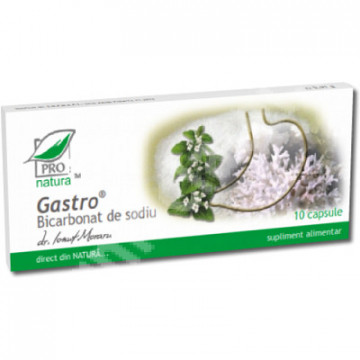 Gastro bicarbonat de sodiu - 10 cps