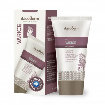 Gel varice Dacoderm - 75 ml