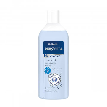 Gerovital H3 Classic Apa Micelara Albastrele si Juvinity - 400 ml