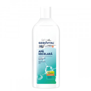 Gerovital H3 Hyaluron C Apa Micelara - 400 ml