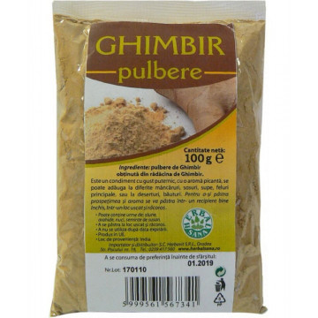 Ghimbir pulbere - 100 g Herbavit