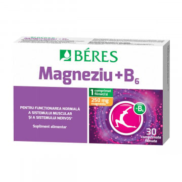 Magneziu cu B6 * Beres x 30 tb