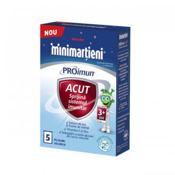 Minimartieni PROimun Acut - 5 plicuri