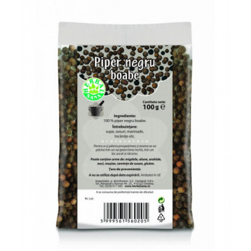 Piper negru boabe - 40 g Herbavit