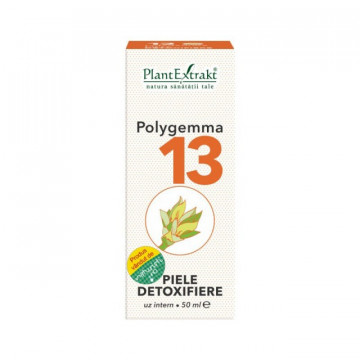 Polygemma 13 Piele detoxifiere, Plantextrakt, ambalaj vechi