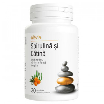 Spirulina si catina - 30 cpr