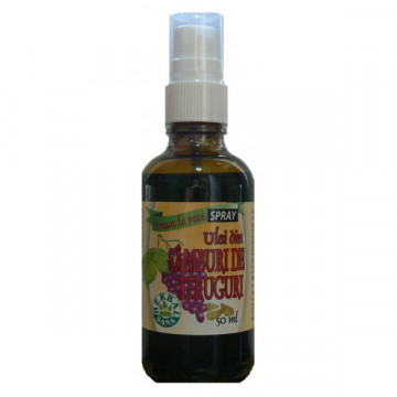 Ulei din samburi de struguri presat la rece - spray- 50 ml