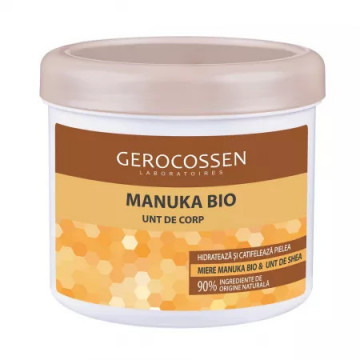 Unt de corp cu miere Manuka Bio - 450 ml