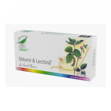 Usturoi si Lecitina - 30 cps