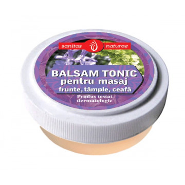 Balsam tonic masaj: frunte, tample, ceafa 15 g