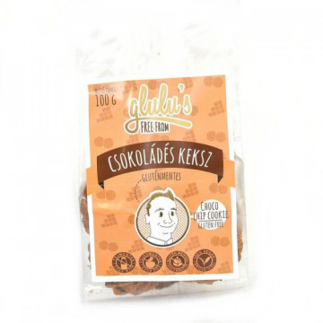 Biscuiti cu ciocolata fara gluten fara zahar cu indulcitor - 100 gr