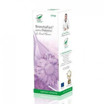 Bronchofort pentru diabetici sirop - 100 ml