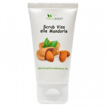 Crema organica de fata scrub, Naturaequa, 50 ml