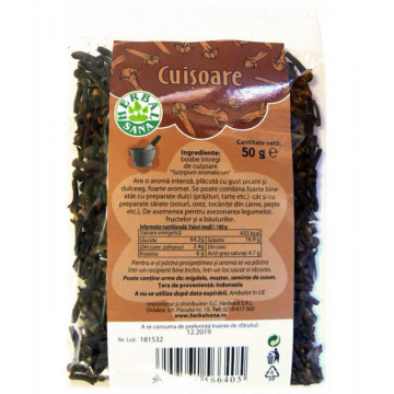 Cuisoare - 50 g Herbavit