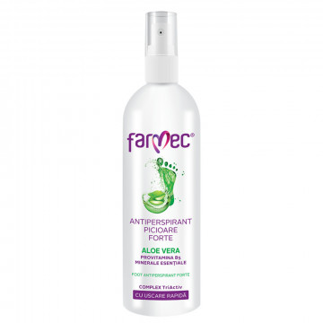 Farmec Antiperspirant Picioare Forte cu Aloe Vera - 200 ml