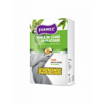 Farmec Perle de ceara depilatoare - 250 g