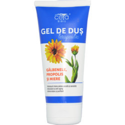 Gel de dus cu galbenele, propolis si miere - 200 ml