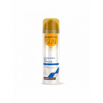 Gerovital Sun Lotiune Spray 3 in 1 Dupa Plaja - 150 ml