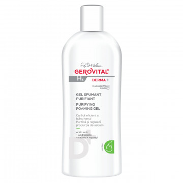 GH3 Derma+ Gel spumant purifiant - 200 ml