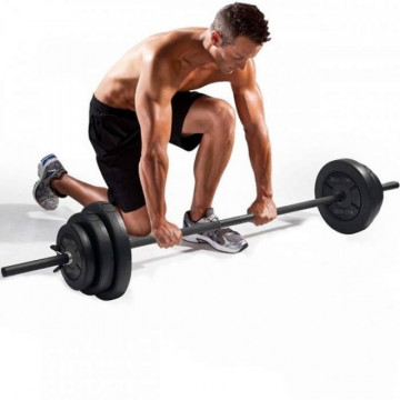 Haltera bara + discuri 17.5 kg Dayu Fitness, Dayu Fitness