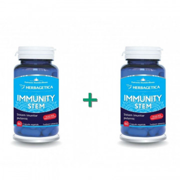 Immunity STEM - 60 + 60 cps (pachet cu -50% la a doua)