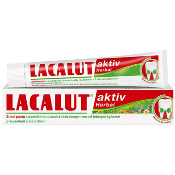 Pasta de dinti Lacalut Aktiv Herbal - 75 ml