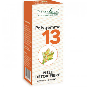 Polygemma 13 Piele detoxifiere, Plantextrakt, ambalaj vechi